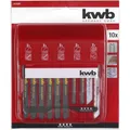 Produktbild: kwb JIGGER Stichsägeblätter Box 10-tlgS30 (617230)