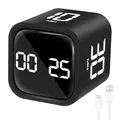 Produktbild: Pomodoro Timer Cube Countdown Timer Zeitmanagement Wird fur BüRo, Studium, Kinder, KüChenkochen, Bewegung Verwendet