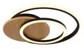 Produktbild: GLOBO -24 JULIO Deckenleuchte MDF Holzoptik Dunkel, LED, 3000 K, 3320 lm, IP20