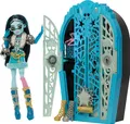 Produktbild: Mattel Monster High Skulltimate Secrets Hauntlywood-Mysteries-Spielset, Frankie-Stein-Puppe mit mehr als 19 Überraschungen