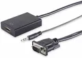 Produktbild: S-IMPULS VGA-Adapter, VGA-Stecker zu HDMI-Buchse, 1080p, 15 cm Kabel