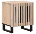 Produktbild: vidaXL Nachttisch, Nachttisch 40x34x46 cm Gebleichtes Massivholz Mango