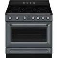 Produktbild: Smeg TR90IMGR Induktions-Standherd Slate Grey