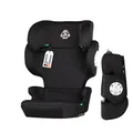 Produktbild: capsula® Kindersitz-Isofix-I-Size I Gruppe II/III, 15–36 kg, 100–150 cm, 4–12 Jahre, faltbar, 14-fach verstellbar, Seitenschutz, universeller Autositz für Kinder, schwarz