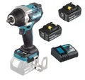 Produktbild: Makita DTW700Z Akku-Schlagschrauber 18V 700Nm + DTW700 +2x Akku 6Ah + Ladegerät