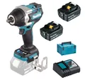 Produktbild: Makita DTW700Z Akku-Schlagschrauber 18V 700Nm +2x Akku 5Ah + Ladegerät + Koffer