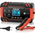 Produktbild: Autobatterie Ladegerät 12V 24V 8A mit automatischer Abschaltung