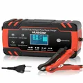 Produktbild: Autobatterieladegerät 8A 12V 24V intelligent mit Temperaturkomp