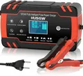 Produktbild: Autobatterie Ladegerät 12V/24V 8A Intelligentes Erhaltungsladegerät mit