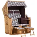 Produktbild: Trendy by Devries Strandkorb Trend 10+ Dessin 741 Natur Akazie FSC®