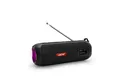 Produktbild: Leicke Tragbarer Bluetooth Lautsprecher mit FM/ Digitalradio (DAB) (4500mAh Akku, RGB-LED Lichter, 10W Stereo-Sound,Equalizer)