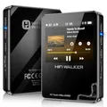 Produktbild: HIFI WALKER H2 Touch MP3 Player Bluetooth mit 2,4-Zoll-Touchscreen, DSD DAC HiFi Verlustfreier Sound, Tragbarer Audioplayer mit E-Book und Aufnahmefunktion, 64GB Speicherkarte, erweiterbar auf 512GB