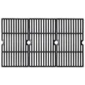 Produktbild: GFTIME Gusseisen Grillrost 43 x 24cm für Charbroil 463420508, 463420509, 463420511, 463436213, 463436214, 463436215, 463440109, 463441312, 463441514, 463461613 Gasgrills, 3 Stück