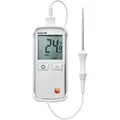 Produktbild: Testo Einstichthermometer 108, digital, -50 bis 300°C, HACCP, 100 cm Kabel, Sonde 10 cm