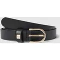 Produktbild: BOSS Gürtel aus Rindsleder mit Dornschließe und Label-Detail in Black, Größe 85