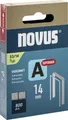 Produktbild: Novus Tools 042-0781 Feindrahtklammern Typ 53 800 St. Abmessungen (L x B) 14mm x 11.3mm