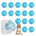 Produktbild: 15 Stücke Tierhaarentferner Waschmaschine,Waschbälle,Haarfänger für Wäschetrockner,Flusenkugeln,Katzenhaarentferner Waschmaschine Wiederverwendbar Fusselbälle,Entfernt Tierhaare,Fusseln & Flusen