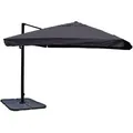 Produktbild: MCW Ampelschirm, Anthrazit, Textil, 360x300 cm, Sonnen- & Sichtschutz, Sonnenschirme, Ampelschirme