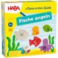 Produktbild: Haba Lernspiel Meine ersten Spiele - Fische angeln, ab 2 Jahre, 1-4 Spieler, Farben lernen