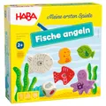 Produktbild: HABA Fische Angeln – Meine ersten Spiele – Angelspiel aus Holz für Kinder ab 2 Jahren – Fördert Feinmotorik, freies Spielen, Lernen & Farben-unterscheiden – 1004983001