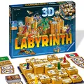 Produktbild: Ravensburger 26113-3D Labyrinth - Familienklassiker, Spiel für Erwachsene und Kinder ab 7 Jahren - Gesellschaftspiel geeignet für 2-4 Spieler - Schätze suchen