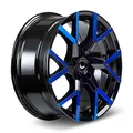 Produktbild: BARRACUDA TZUNAMEE EVO black gloss flashblue 9.0Jx20 5x120 ET40 R33664940