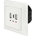 Produktbild: Pa0254 Unterputz-dose Mit Usb-ladeausgang Weiß - Logilink