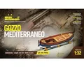 Produktbild: Krick Gozzo Mediterano Bausatz 1:32 Mini Mamoli / 21866