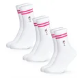 Produktbild: OCCULTO Tennissocken Damen & Herren Motiv Tennissocken 3er Pack (Modell: Summer) (3-Paar)