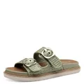 Produktbild: Tamaris Pantolette Damen Vegan Flach grün,EU 38