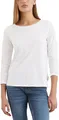 Produktbild: Marc OߴPolo Damen Langarmshirt aus Bio-Baumwolle Regular Fit, Weiß (White), M