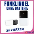Produktbild: SILVERCREST Funkklingel ohne Batterie 2 Signalarten, 16 Töne, weiß