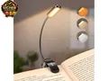 Produktbild: Leselampe Buch Klemme mit 11 LEDs, LED Buchlampe USB C Wiederaufladbar, 3