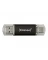 Produktbild: Intenso Twist Line USB-Flash-Laufwerk 64 GB USB 3.2 Gen 1 / USB-C Anthrazit (3539490)