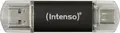 Produktbild: Intenso USB-Stick Twist Line 64GB 3.2 Gen 1 | USB-A & USB-C | Dual Anschluss | bis 70MB/s | anthrazit