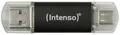 Produktbild: Intenso Twist Line USB-Stick 64GB Anthrazit 3539490 USB-A, USB-C, USB-A (USB 3.1 Gen 1)