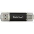 Produktbild: Intenso Twist Line USB 3.2/Type-C 64GB Speicherstick anthrazit Aluminium-Gehäuse