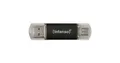 Produktbild: Intenso Twist Line 64 GB, USB-Stick (anthrazit/transparent, USB-A 3.2 Gen 1, US