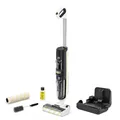 Produktbild: KÄRCHER Saugwischer FCV 4 Dry Extra, kabelloser Saugwischer mit 4 Reinigungsmodi, Akkulaufzeit: ca. 45 min, Flächenleistung pro Akkuladung: ca. 200 m², Reinigungs-, Lade- und Trocknungsstation