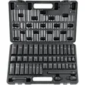 Produktbild: Vevor Profi Steckschlüsselsatz Cr-v-legierter Stahl 48-tlg Steckschlüssel Satz 8-22 Mm Tiefe Stecknüsse Schlagschrauber, Hrc 42-48 Steckschlüssel Inkl Werkzeugkoffer, Metrisch Schraubenausdreher