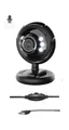 Produktbild: Webcam + Mikrofon + LED-Beleuchtung 1,3 Pixel USB Anschluss plug&play PC Laptop