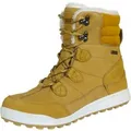 Produktbild: Damen Fellstiefel mit Lammwolle Winterstiefel Braun