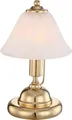 Produktbild: Globo ANTIQUE I Tischlampe - Messing/Alabaster Optik