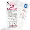 Produktbild: Wicked Chili 10x Oasis Wasserreinigungstabletten für 20-25L Trinkwasser pro Tablette zur Wasseraufbereitung - Chlortabletten zur Wasserentkeiumung, Entkeimungstabletten, Wasser Entkeiumung