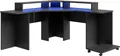Produktbild: FORTE Gamingtisch Tezaur, mit RGB-Beleuchtung, Breite 160 cm