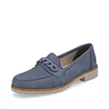 Produktbild: Rieker Damen Slipper 51863-10 blau Gr. 38