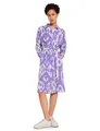 Produktbild: Street One Damen A143852 Leinenkleid mit Print, Smell Of Lavender, 42
