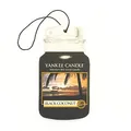 Produktbild: Yankee Candle 1295691E Schwarze Kokosnuss Car Jar Karton Auto und Haus Lufterfrischer, Plastik, Schwarz, 7.8 x 19.7 x 0.7 cm