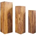 Produktbild: riess-ambiente Deko, Braun, Holz, Holz, Sheesham, Rechteckig, 25x80x25 cm, Dekoration, Skulpturen & Dekoobjekte, Dekoobjekte
