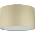 Produktbild: Premium Lampenschirm Stehlampe Hängelampe  Beige Baumwolle E14/E27 Ø25cm